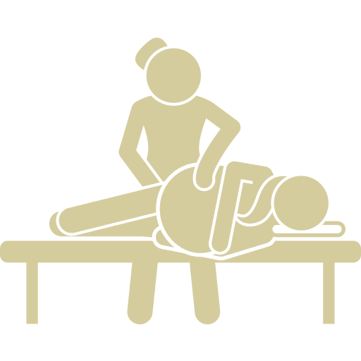 Prenatal couples massage in Las Vegas symbol