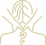 Deep tissue mobile massage in Las Vegas symbol