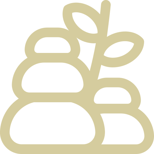 Hot Stone mobile massage in Las Vegas symbol