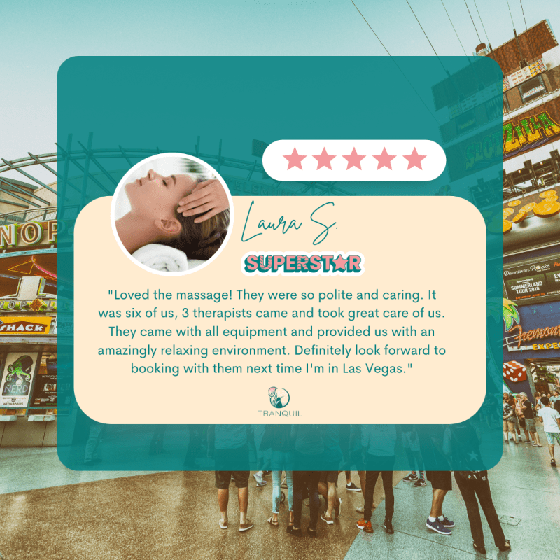 A review for an in-home couples massage in Downtown Las Vegas