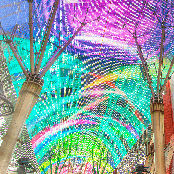 Fremont Street in downtown Las Vegas