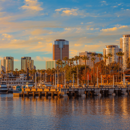 A picture of the City of Long Beach representing our mobile massage services in Long Beach, CA